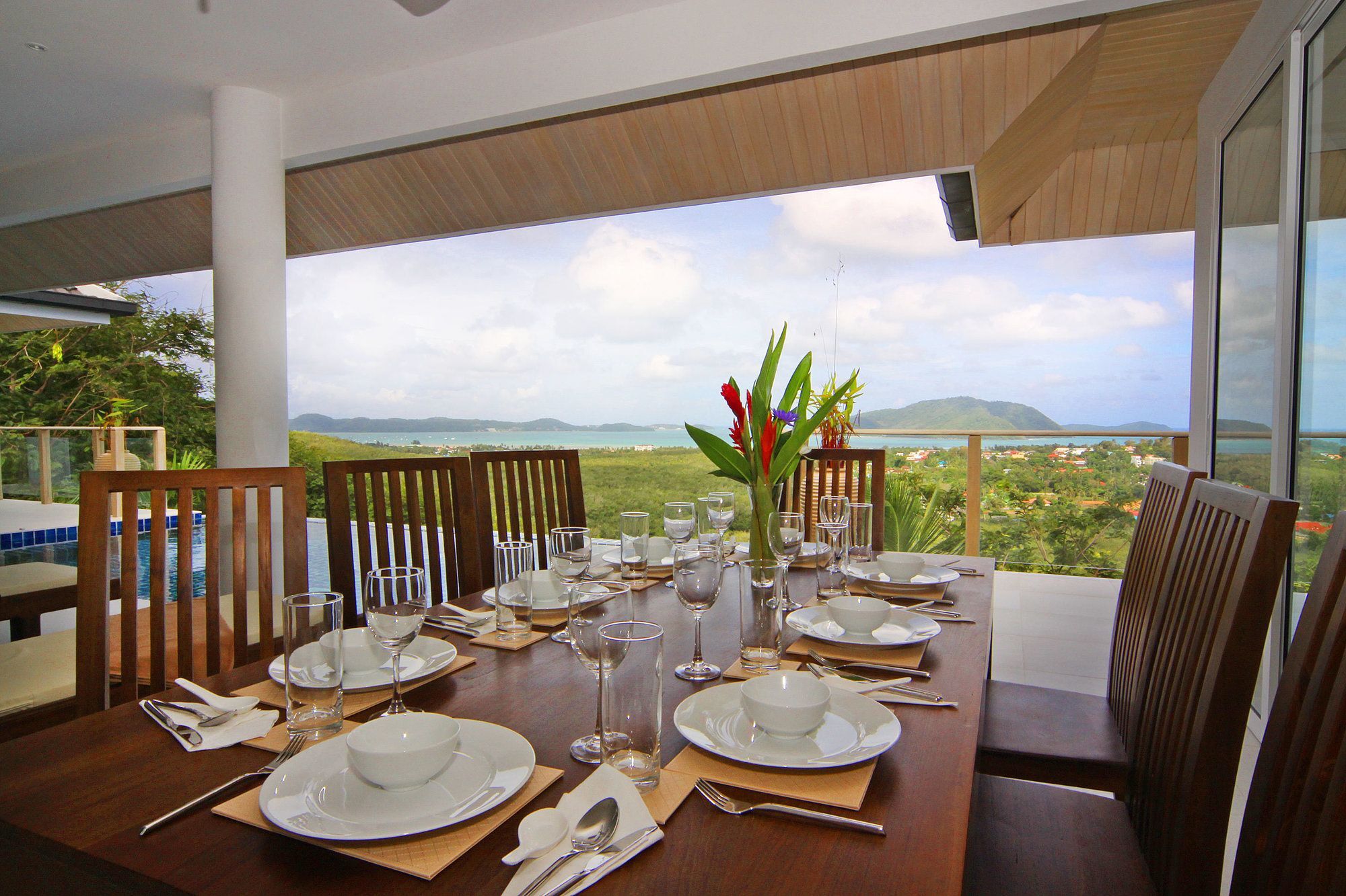 Villa Alangkarn Andaman 5 Bed Infinity Pool With Incredible View Nai Harn Exterior foto